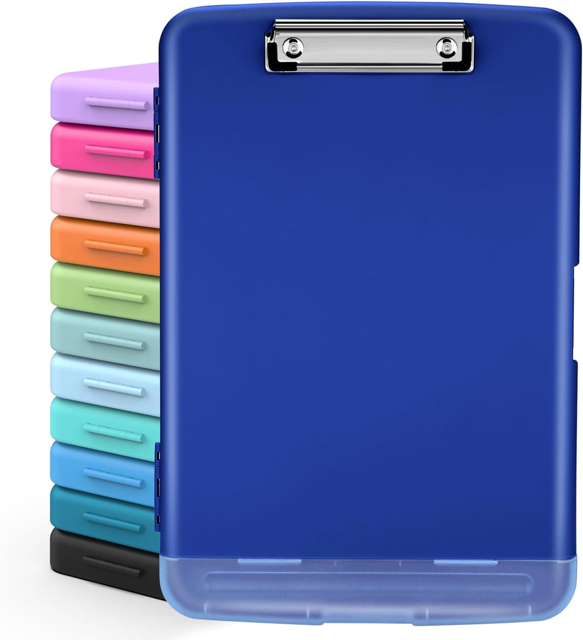 Clipboards with Storage, High Capacity Clip Boards 8.5x11 with Storage, Heavy Duty Nursing Clipboard Folder, Plastic Clipboard with Pen Holder for Women Teachers Work, School & Office Supplies
