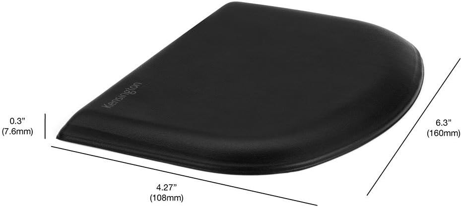 ErgoSoft Wrist Rest for Slim Mouse/Trackpad, Black (K52803WW)