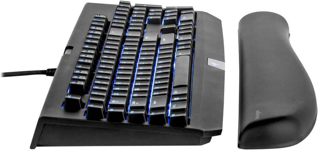 ErgoSoft Wrist Rest for Slim Mouse/Trackpad, Black (K52803WW)