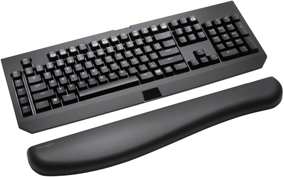 ErgoSoft Wrist Rest for Slim Mouse/Trackpad, Black (K52803WW)