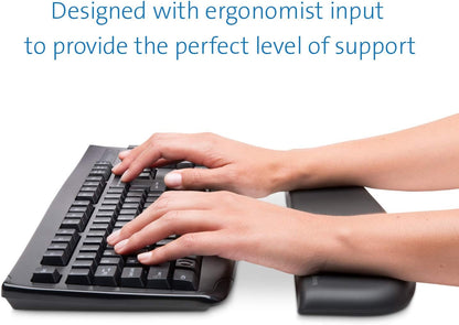 ErgoSoft Wrist Rest for Slim Mouse/Trackpad, Black (K52803WW)