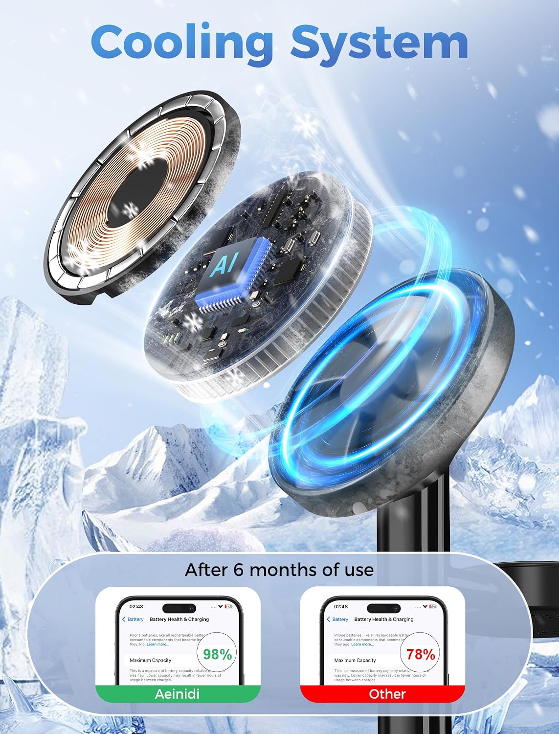 3 in 1 Magnetic Wireless Charging Station for Magsafe Charger Stand