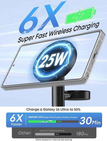 3 in 1 Magnetic Wireless Charging Station for Magsafe Charger Stand