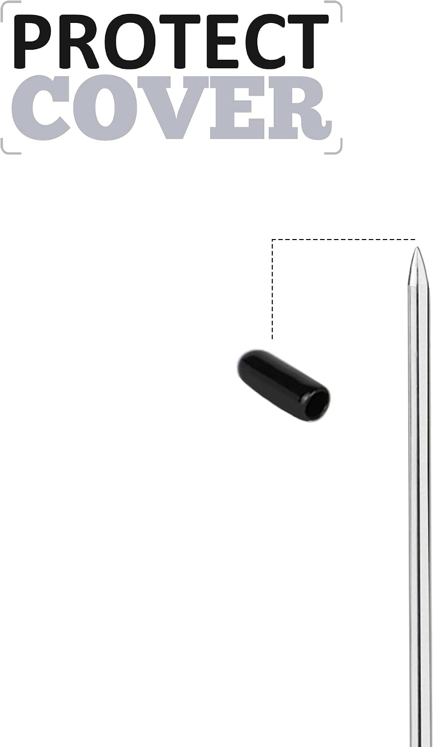 Receipt Holder, Receipt Spike for Restaurants, Stainless Steel Check Spindle Bill Fork with Solid Heavy-Duty Non-Slip Base, Receipt Memo Note Holder for Cafes, Food Trucks, Offices