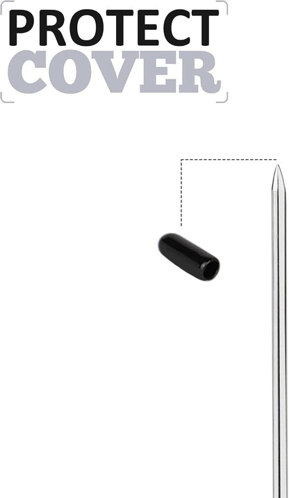 Receipt Holder, Receipt Spike for Restaurants, Stainless Steel Check Spindle Bill Fork with Solid Heavy-Duty Non-Slip Base, Receipt Memo Note Holder for Cafes, Food Trucks, Offices