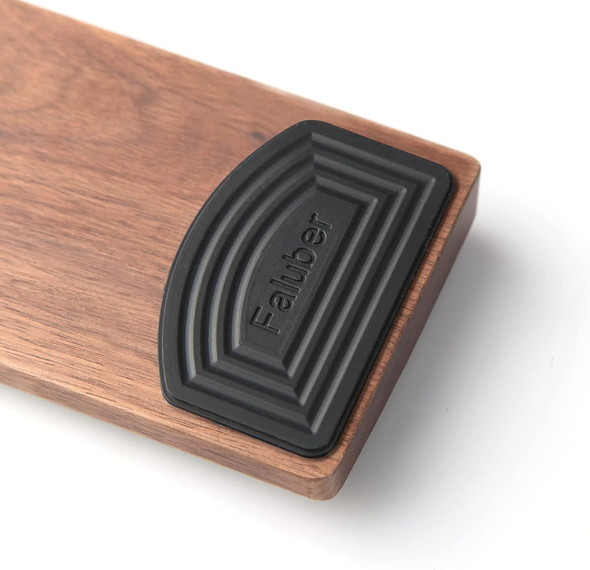 Wooden Wrist Rest, 12-inch Length and 20mm Thickness for Compact Keyboard, Walnut Wood Palm Rest, Ergonomic Design for Mechanical Gaming Keyboard, Stain Resistant (Small, Walnut Wood)