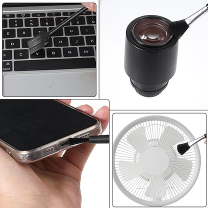 Keyboard Brush, 10 Pcs Mini Anti Static Brush Keyboard Cleaning Brushes Kit Nylon Dust Cleaning Brushes for Electronic Devices Computer Motherboard Fans Camera Small Space