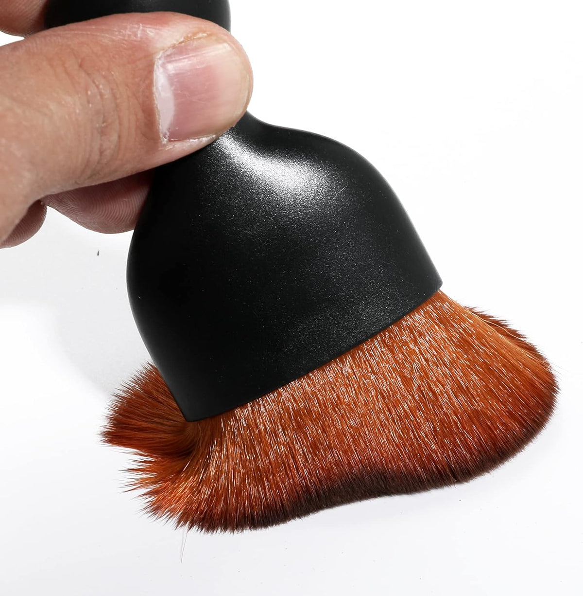 Car Interior Detailing Brush,Soft Bristle Cleaning Brush Car Detailing Brush Dusting Brush,Car Interior Cleaning Tool,Auto Detail Brush Car Dash Duster Brush (Black)