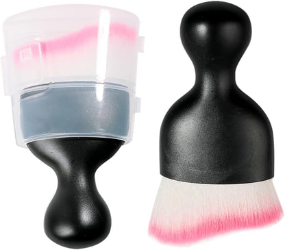 Car Interior Detailing Brush,Soft Bristle Cleaning Brush Car Detailing Brush Dusting Brush,Car Interior Cleaning Tool,Auto Detail Brush Car Dash Duster Brush (Black)