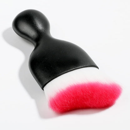 Car Interior Detailing Brush,Soft Bristle Cleaning Brush Car Detailing Brush Dusting Brush,Car Interior Cleaning Tool,Auto Detail Brush Car Dash Duster Brush (Black)