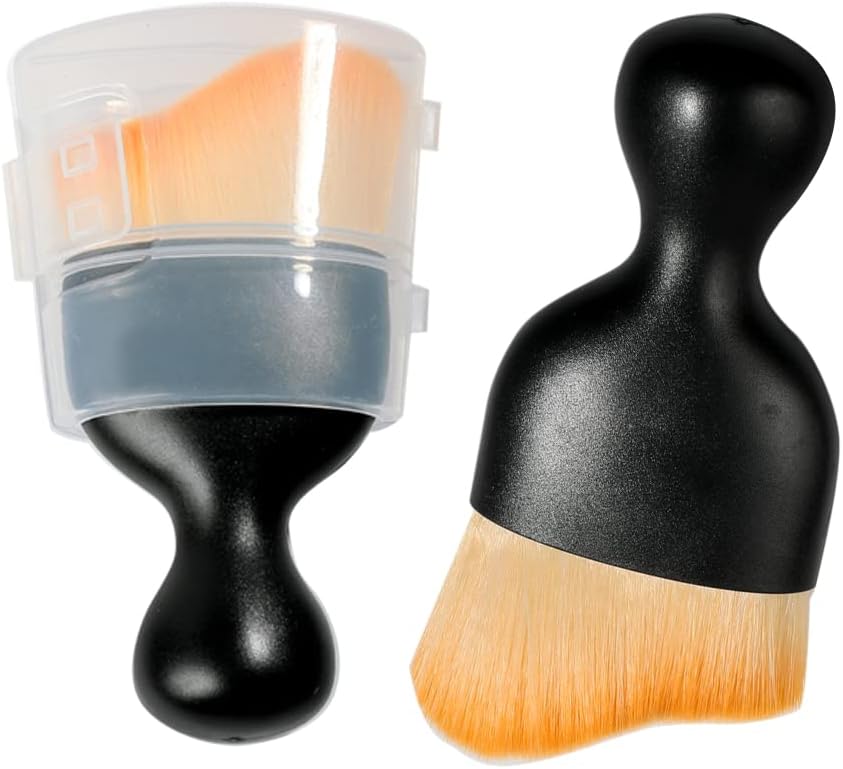 Car Interior Detailing Brush,Soft Bristle Cleaning Brush Car Detailing Brush Dusting Brush,Car Interior Cleaning Tool,Auto Detail Brush Car Dash Duster Brush (Black)