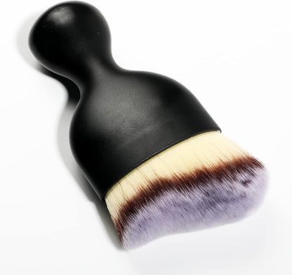 Car Interior Detailing Brush,Soft Bristle Cleaning Brush Car Detailing Brush Dusting Brush,Car Interior Cleaning Tool,Auto Detail Brush Car Dash Duster Brush (Black)