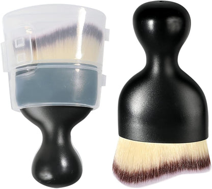 Car Interior Detailing Brush,Soft Bristle Cleaning Brush Car Detailing Brush Dusting Brush,Car Interior Cleaning Tool,Auto Detail Brush Car Dash Duster Brush (Black)