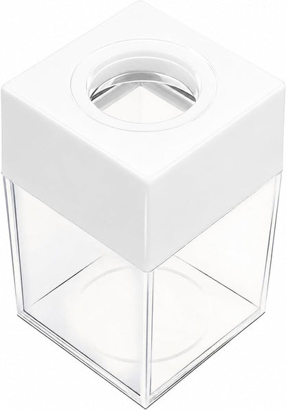 ® Extra Large Magnetic Paper Cilp Dispenser, 500 Clip Capacity ,Black,1 pack
