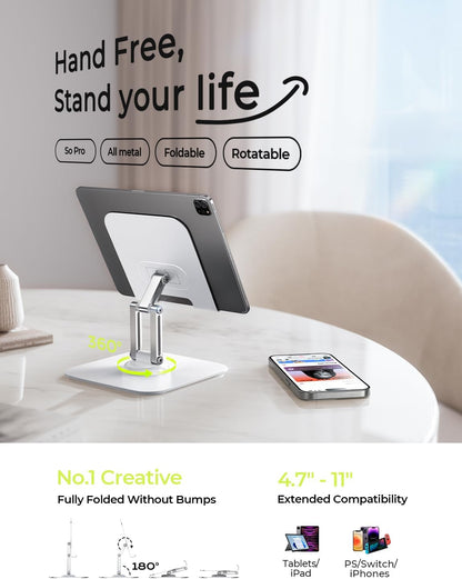 for iPad Stand Holder, Aluminum Tablet Stand Holder for iPad