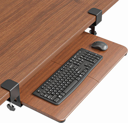 Under Desk Keyboard Tray, Pull-Out Keyboard & Mouse Platform