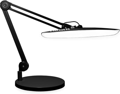LED Desk Lamp, 2200 Lumens, 24W, 20-Inch Wide Head (Black)