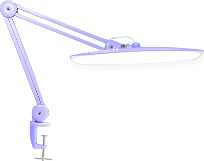 LED Desk Lamp, 2200 Lumens, 24W, 20-Inch Wide Head (Black)