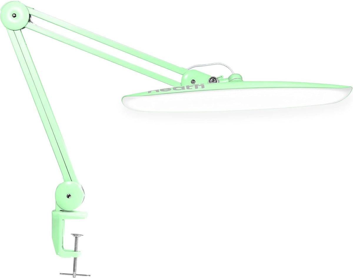 LED Desk Lamp, 2200 Lumens, 24W, 20-Inch Wide Head (Black)