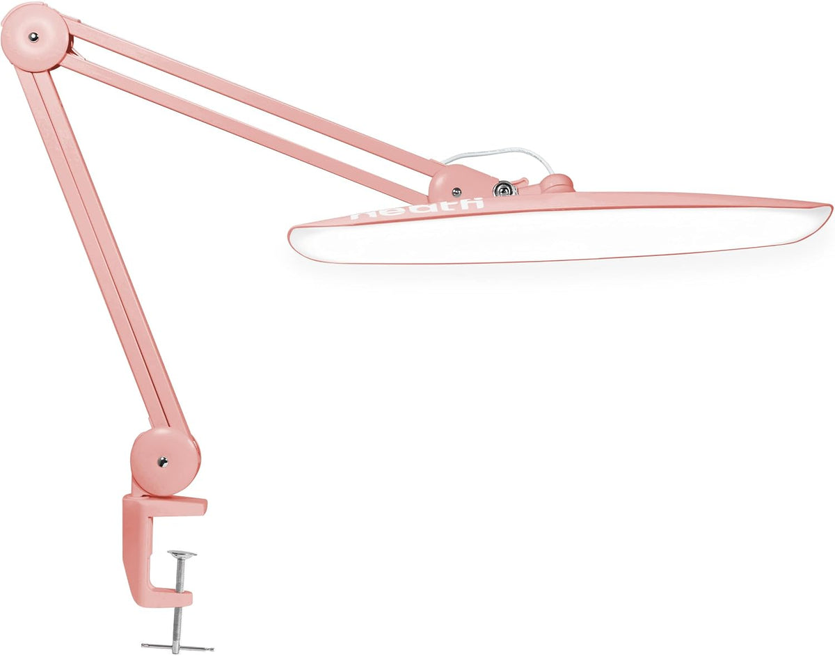 LED Desk Lamp, 2200 Lumens, 24W, 20-Inch Wide Head (Black)