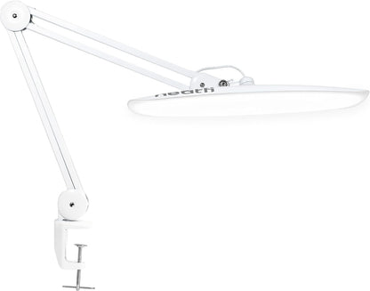 LED Desk Lamp, 2200 Lumens, 24W, 20-Inch Wide Head (Black)