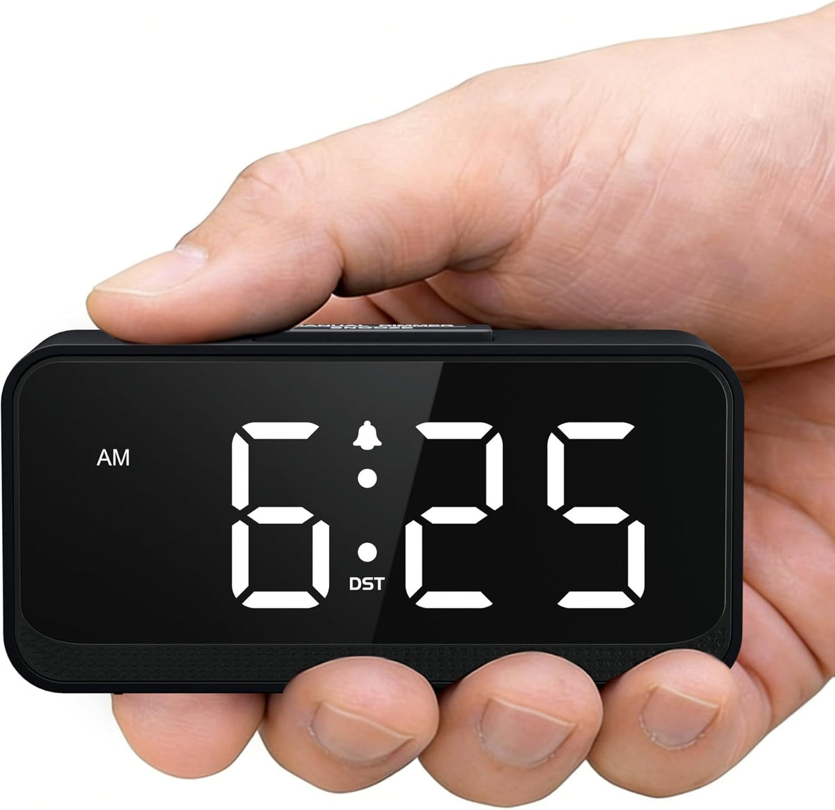 Battery Operated Small Alarm Clock: Compact Cordless Design