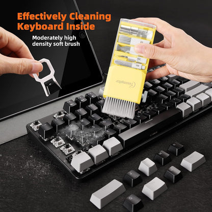 All-in-1 Keyboard Cleaner Laptop Cleaning Kit,Computer Screen-Safe Tools