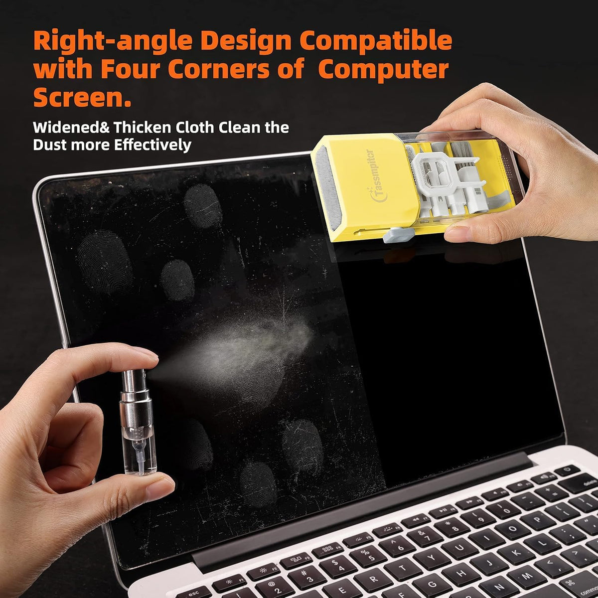 All-in-1 Keyboard Cleaner Laptop Cleaning Kit,Computer Screen-Safe Tools
