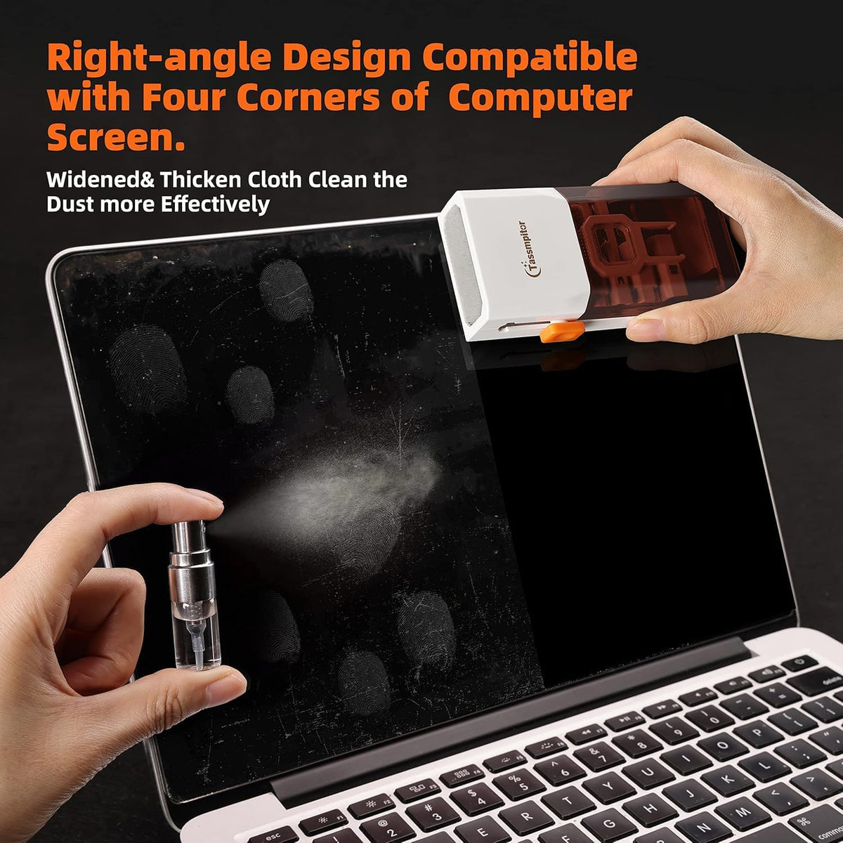 All-in-1 Keyboard Cleaner Laptop Cleaning Kit,Computer Screen-Safe Tools