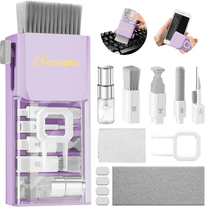 All-in-1 Keyboard Cleaner Laptop Cleaning Kit,Computer Screen-Safe Tools