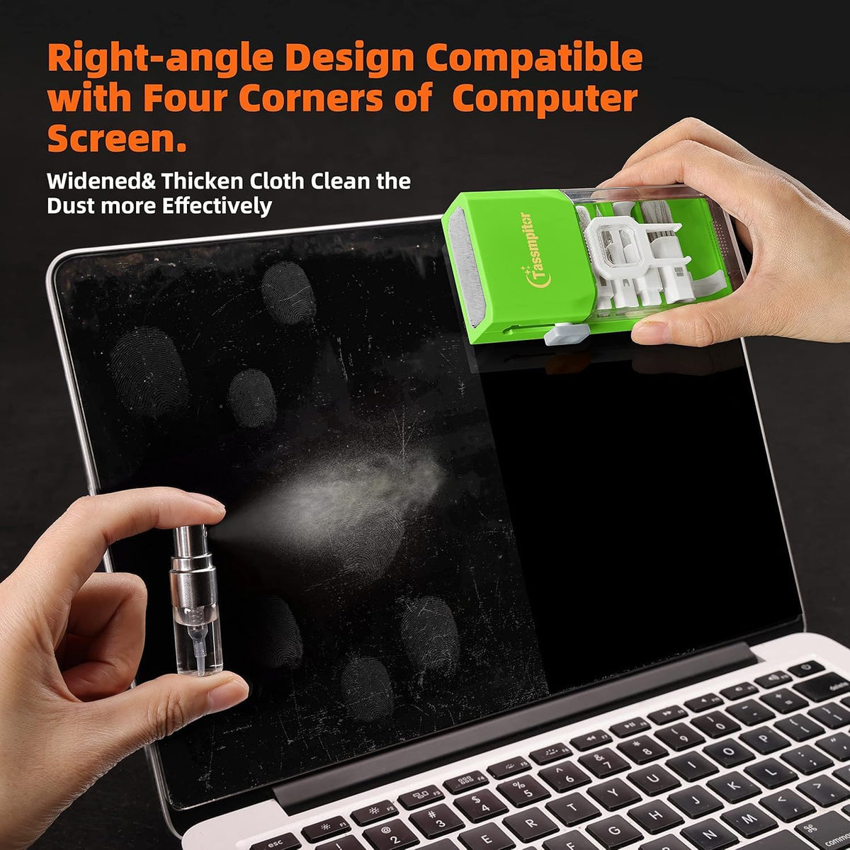 All-in-1 Keyboard Cleaner Laptop Cleaning Kit,Computer Screen-Safe Tools
