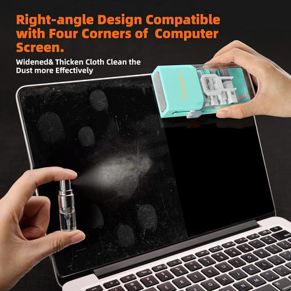 All-in-1 Keyboard Cleaner Laptop Cleaning Kit,Computer Screen-Safe Tools