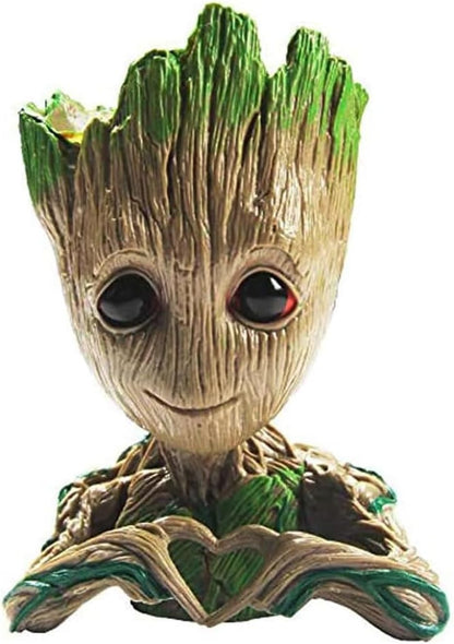 Baby Groot Pens Holder or Groot planter Pot Perfect for Tiny Succulents 6"