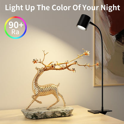 Desk Lamp USB Clip On Light,Book Lights for Reading at Night Clamp Light