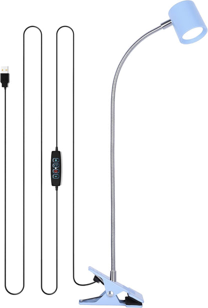 Desk Lamp USB Clip On Light,Book Lights for Reading at Night Clamp Light