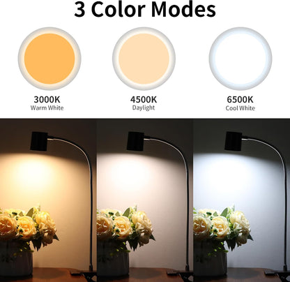 Desk Lamp USB Clip On Light,Book Lights for Reading at Night Clamp Light