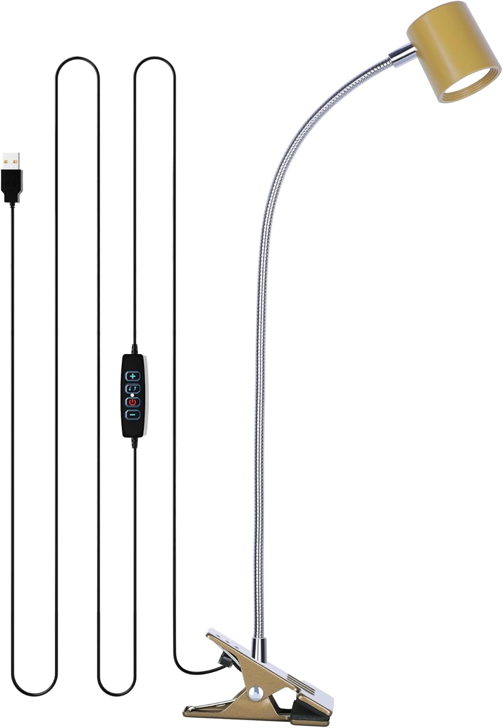 Desk Lamp USB Clip On Light,Book Lights for Reading at Night Clamp Light