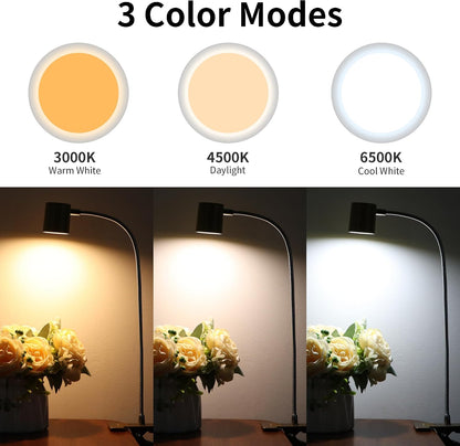 Desk Lamp USB Clip On Light,Book Lights for Reading at Night Clamp Light