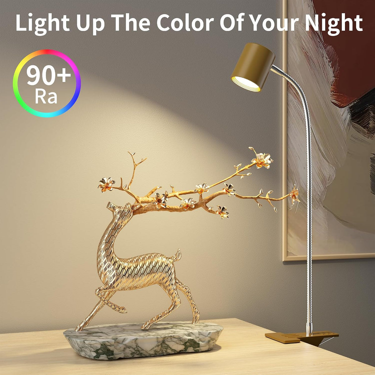 Desk Lamp USB Clip On Light,Book Lights for Reading at Night Clamp Light