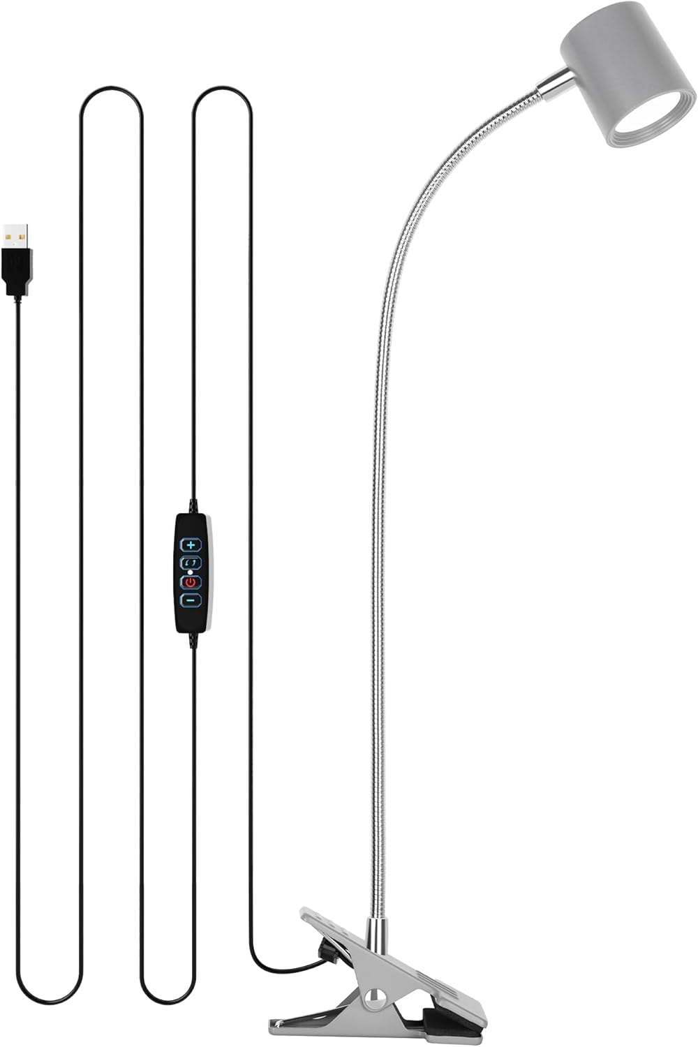 Desk Lamp USB Clip On Light,Book Lights for Reading at Night Clamp Light