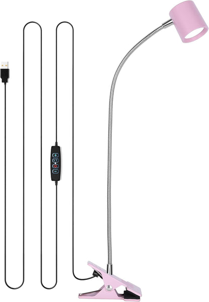 Desk Lamp USB Clip On Light,Book Lights for Reading at Night Clamp Light