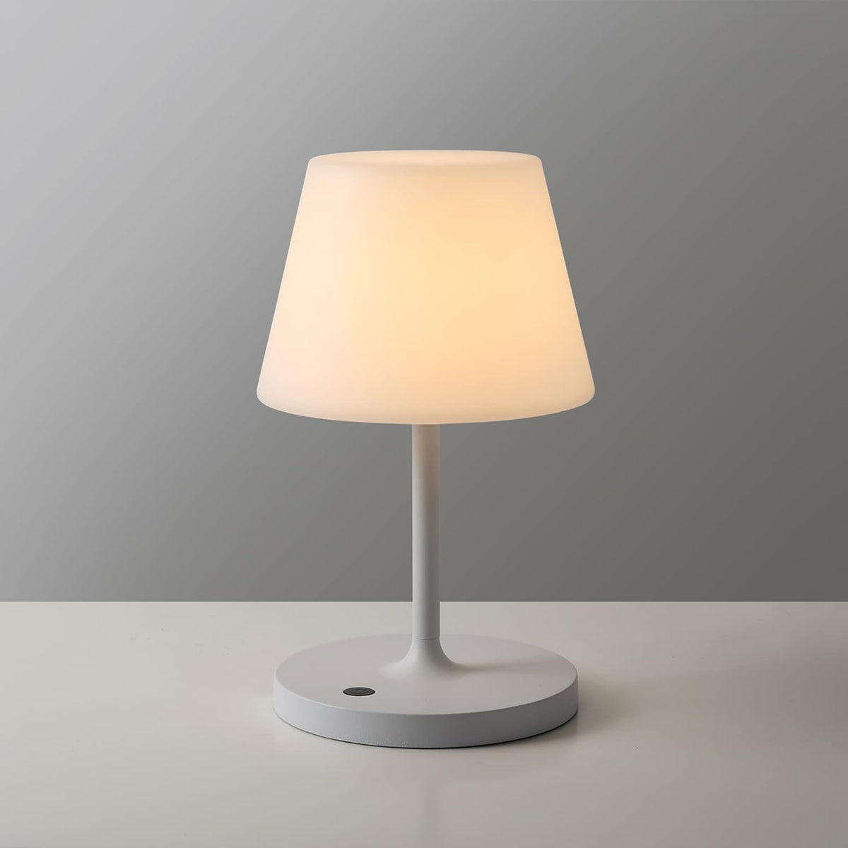 Outdoor Table Lamp, Shower Lamp Waterproof (Wood Grain H9.6in)