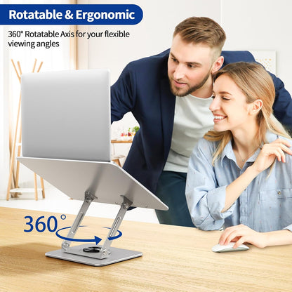 BS02 Book Stand for Reading, Adjustable Book Holder, Ergonomic Laptop Stand, Cookbook Stand, Recipe Book Holder with Elastic Page Clips for Music Scores, Recipe, Tablet