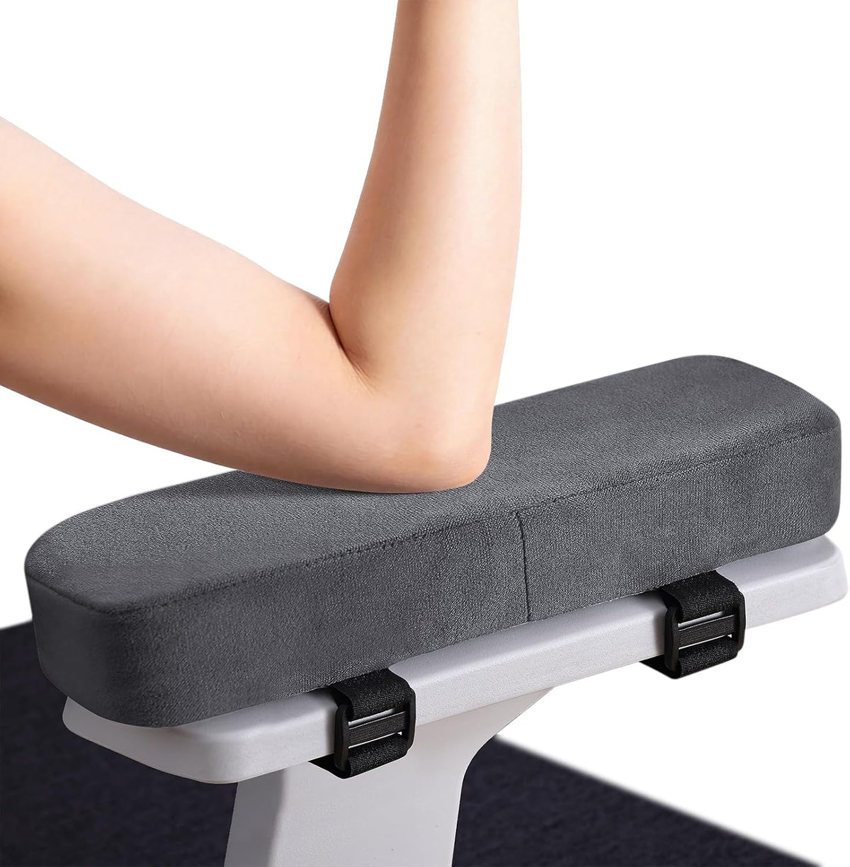 Memory Foam Office Chair Armrest Pads, Non-Slip Armrest Cushion