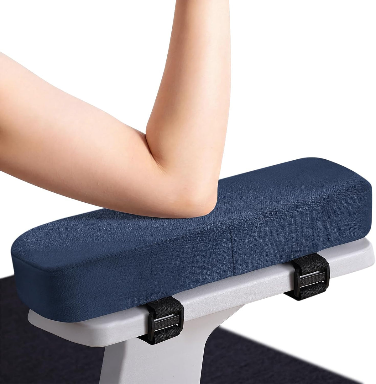 Memory Foam Office Chair Armrest Pads, Non-Slip Armrest Cushion
