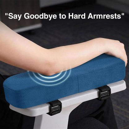 Memory Foam Office Chair Armrest Pads, Non-Slip Armrest Cushion