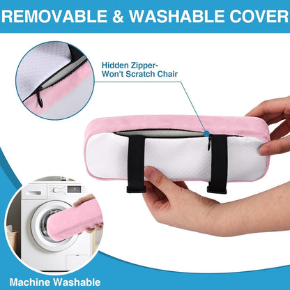 Memory Foam Office Chair Armrest Pads, Non-Slip Armrest Cushion