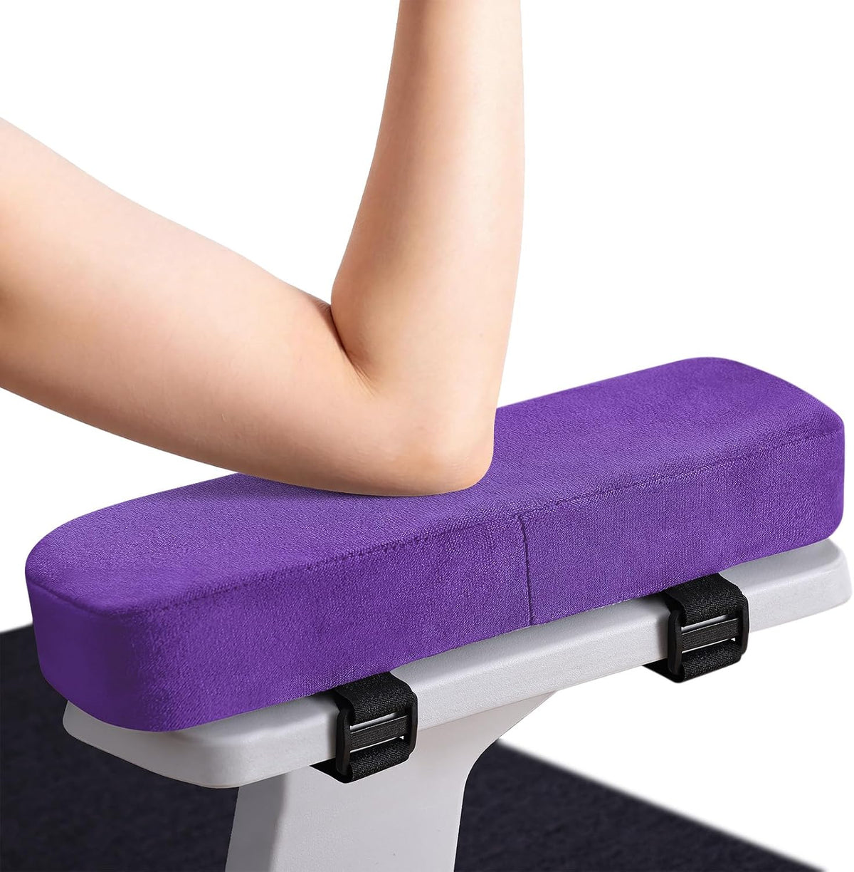 Memory Foam Office Chair Armrest Pads, Non-Slip Armrest Cushion