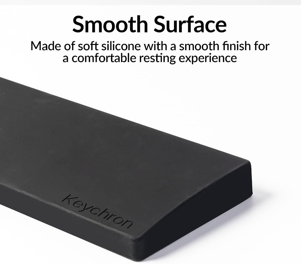 Ergonomic Silicone Wrist Rest for K4 Pro / K4 Max / Q5 / V5 / V5 Max,15.37" Honeycomb Non-Slip Palm Rest, 96% Full-Sized Mechanical Keyboards Support with Typing Pain Relief