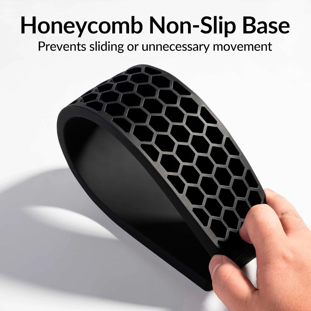 Ergonomic Silicone Wrist Rest for K4 Pro / K4 Max / Q5 / V5 / V5 Max,15.37" Honeycomb Non-Slip Palm Rest, 96% Full-Sized Mechanical Keyboards Support with Typing Pain Relief